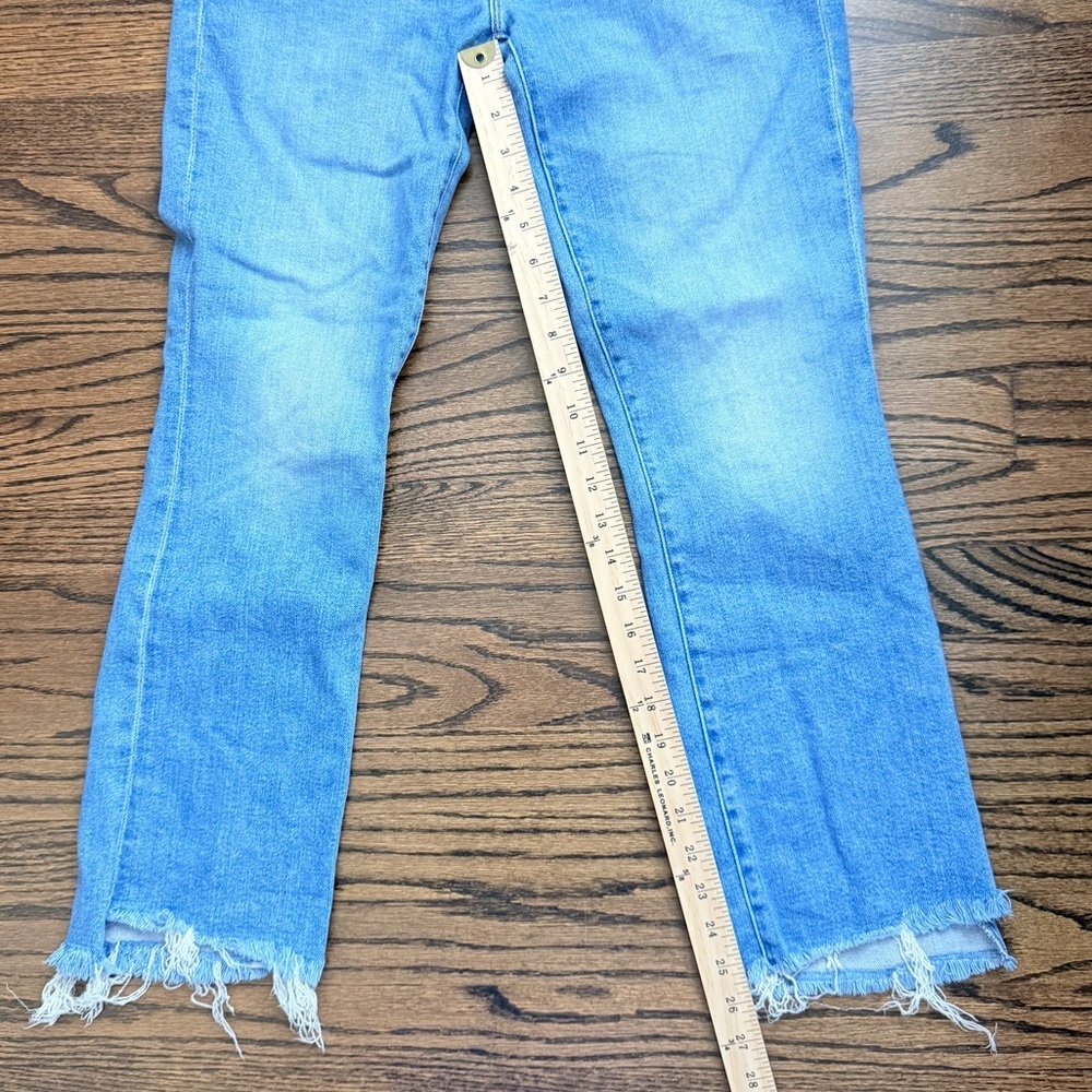 MOTHER - The Insider Crop Step Fray - Out of the Blue - size 28 - Picture 8 of 8